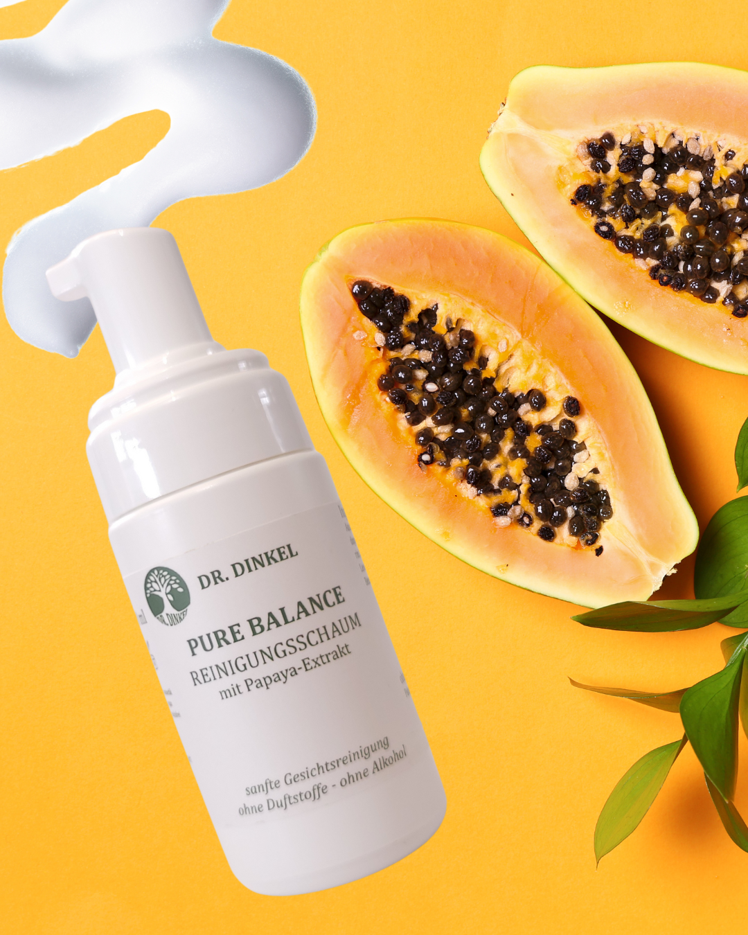 Natural Glow Collection - Reinigungsschaum + Hyaluronserum + 24 H Creme