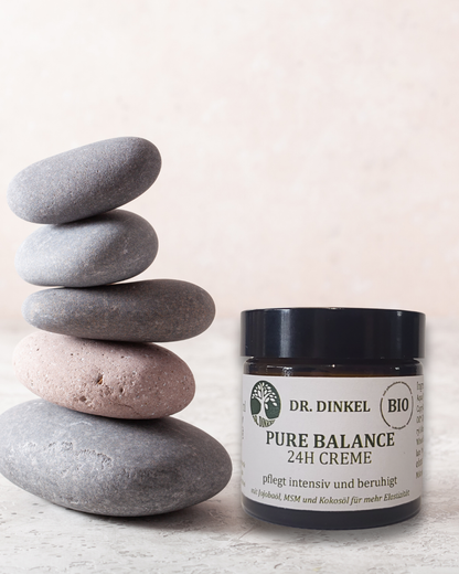 Dr. Dinkel Pure Balance 24 H Creme - ohne Duftstoffe - 60 ml