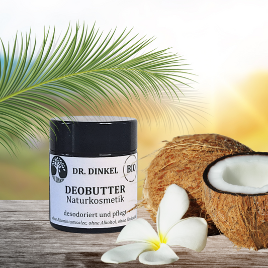 Dr. Dinkel Deobutter - ohne Duftstoffe -  30ml Reise- und Probiergröße