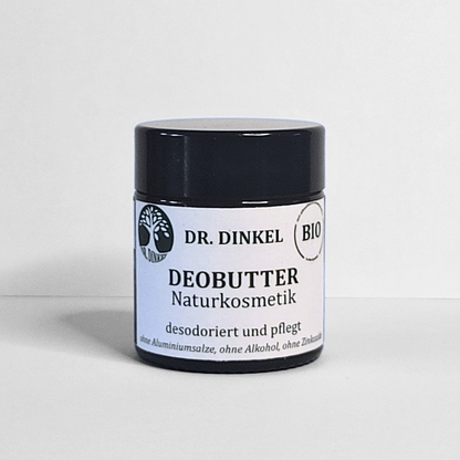 Dr. Dinkel Deobutter - ohne Duftstoffe -  30ml Reise- und Probiergröße