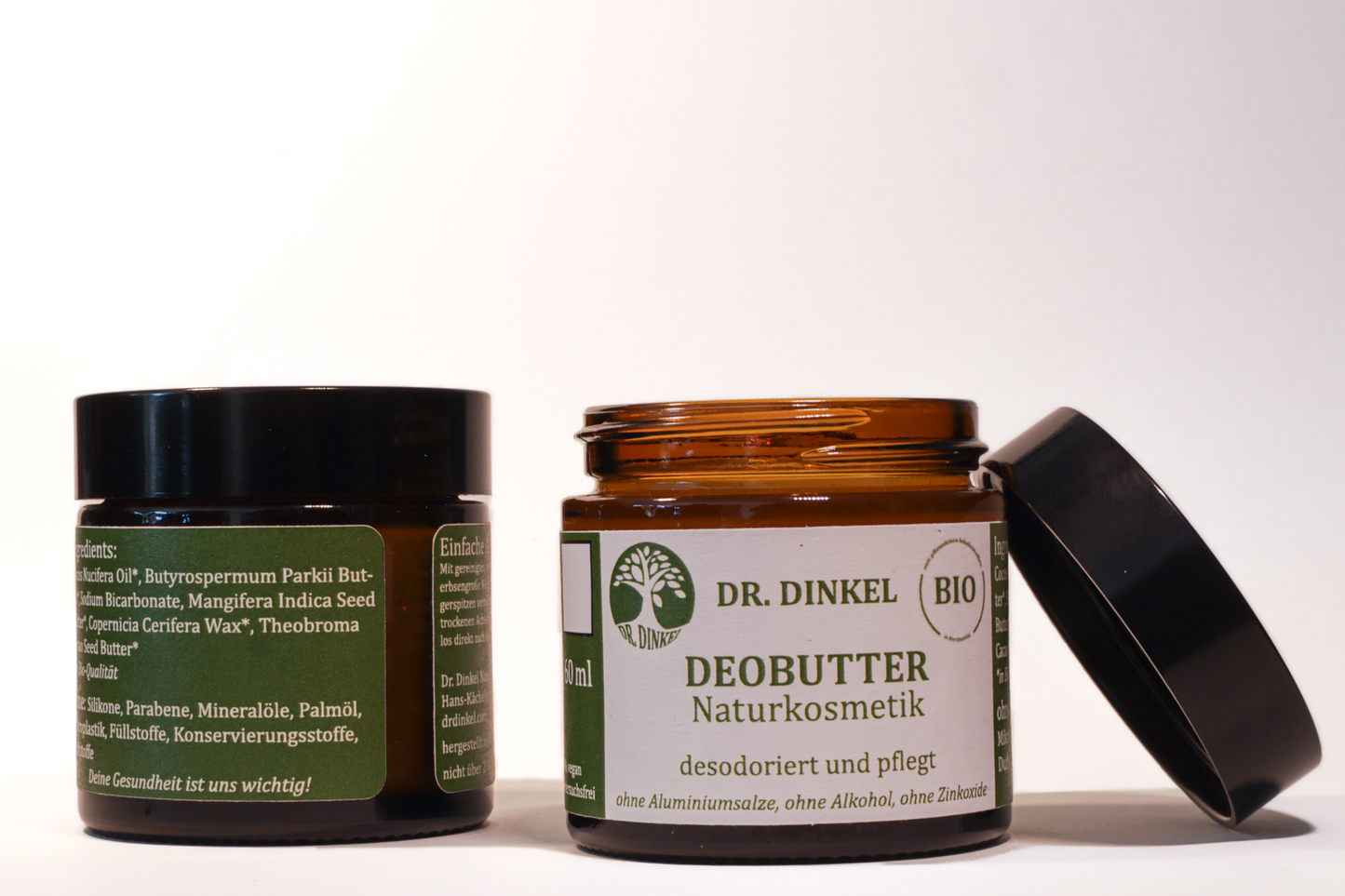 Dr. Dinkel Deobutter - ohne Duftstoffe -  60ml