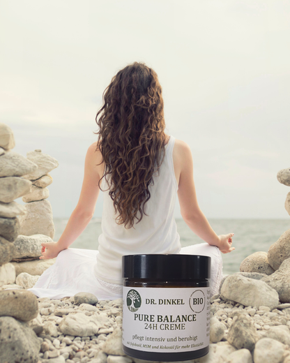 Dr. Dinkel Pure Balance 24 H Creme - ohne Duftstoffe - 60 ml